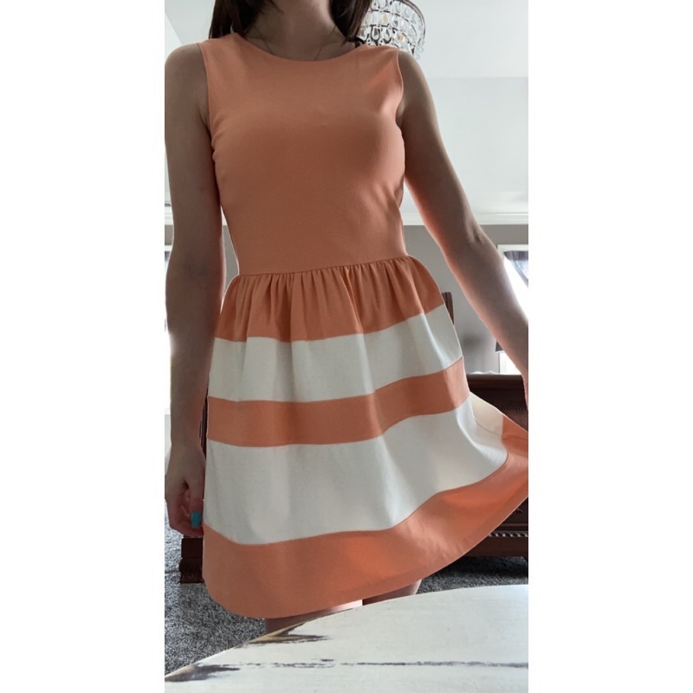 Bar III coral dress